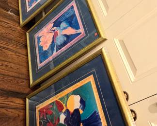 Fine art and silk art