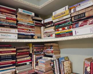 Cookbooks and books galore