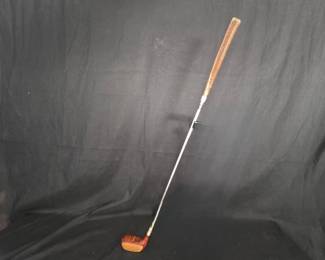 Wooden Golf Club - Curved Shaft Metal Head