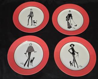 Nordstrom Ruben Toledo Limited Edition Plates 4