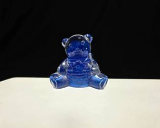 Mats Jonasson Sweden Crystal Baby Polar Bear