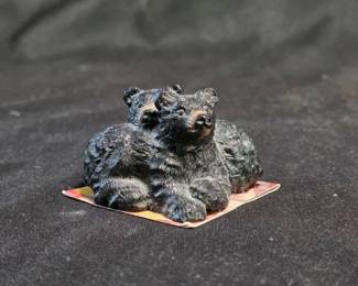 Edmond Wolf Jr Wildlife Bear Figurine - Canada