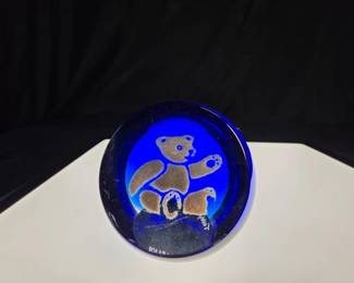 Caithness Scotland Teddy Paperweight 59561M
