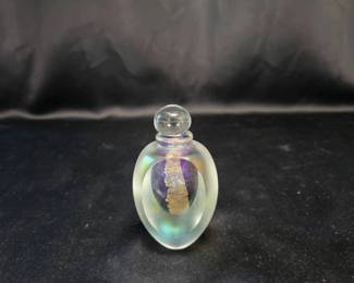 Robert Eickholt Studio Glass Perfume Bottle 91