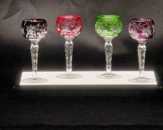 Nachtmann Traube Cut-to-Clear Crystal  - Set of 4