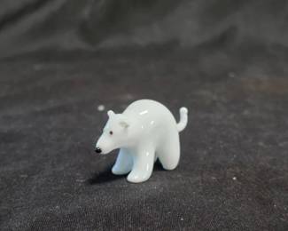 Arabia Finland Porcelain Polar Bear Figurine
