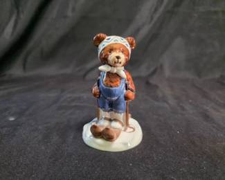 Bing & Grondahl 2000 Freddie Skiing Figurine