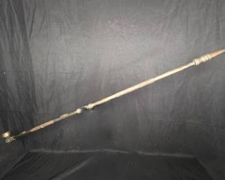 Metal Pipe - Decorative Engraved Design