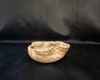 Studio Pottery Artl - Textured Wavy Rim