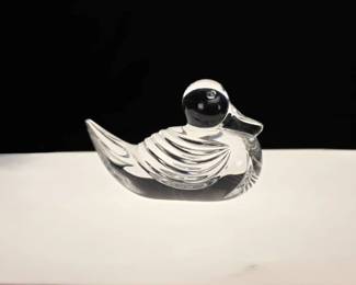 Waterford Crystal Mallard Duck - Signed