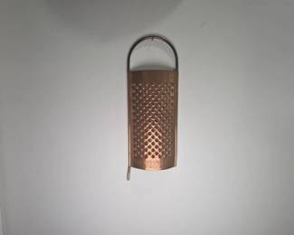 Copper Grater - Wall Hanging Loop Design