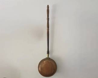 Copper Long-Handle Bed Warmer
