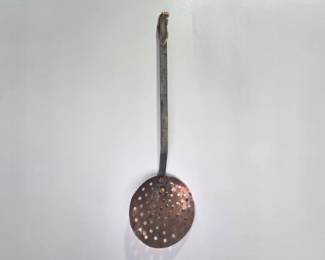 Copper Skimmer - Perforated Round Head 18in
