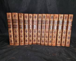 Honore de Balzac Works - Leather-Bound Set