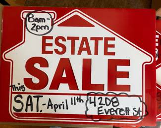 4208 Everett Street ~ Get there at 8!!!