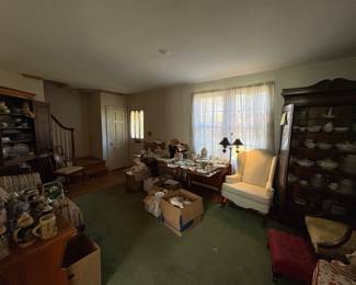 Beer Steins and gorgeous china!