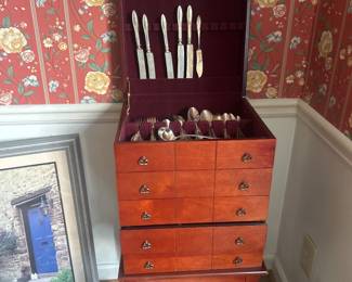 Wallace Furniture flatware  display
