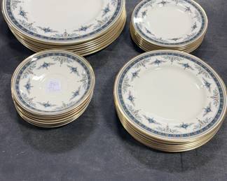 Thirty-One Pcs of Grasmere Minton China