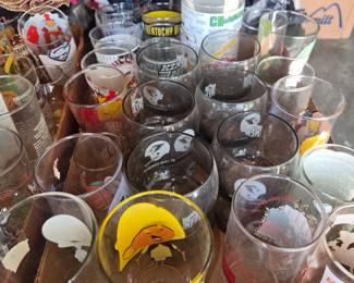 Collection of glasses