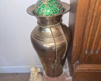 Brass vase