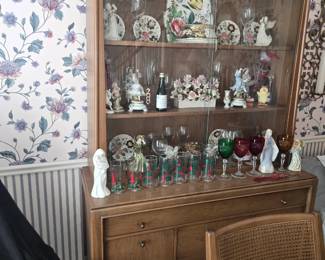 Mid century china cabinet