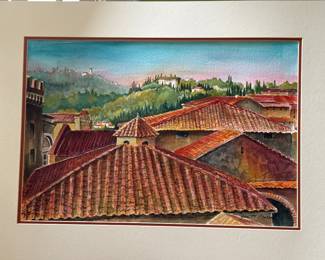 Geri Davis Watercolor 21 x 28