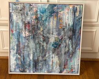 Art Signed SHF 24 x 25