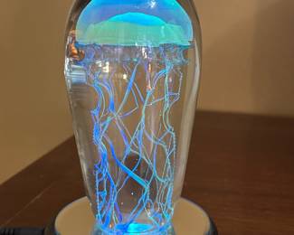 Satava Art Glass “Moon Jellyfish”