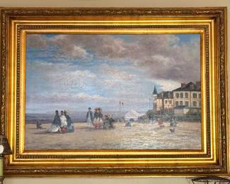 Oil Boudin Reproduction. 34 x 47
