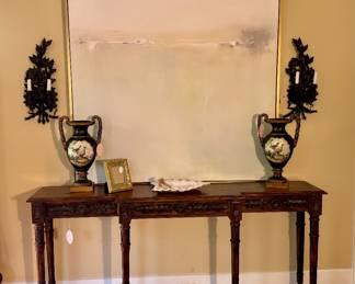 Carved Console Table