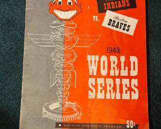 1948 World Series program