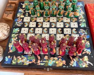 Chess Set (Uzbekistan)