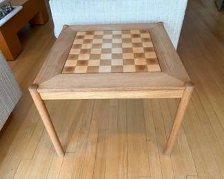 Chess/Checker End Table