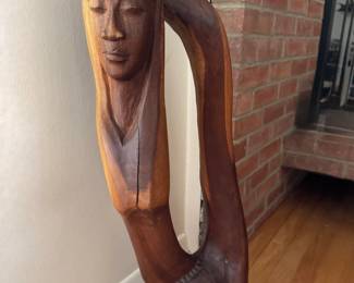 Andre Dimanche Mermaid Sculpture (Haiti)