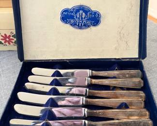 Vintage Silver Knives