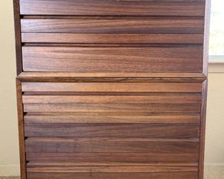 MCM Adjustable Highboy (there are 2 of these plus the matching lowboy); purchased Denmark 1960s