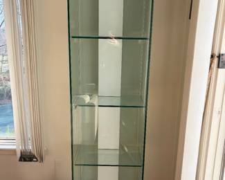 Lighted Display Case with Lock