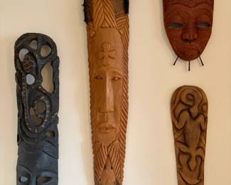 Hand-carved Masks (Africa)