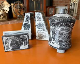 Stone Desk Set (Mexico)