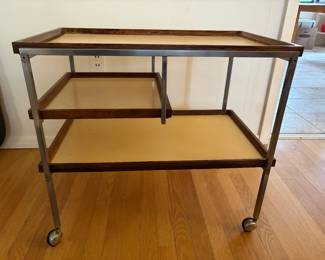 Vintage MCM Bar Cart