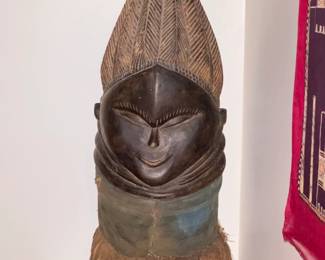 Helmet Mask Sculpture (Sierra Leone)