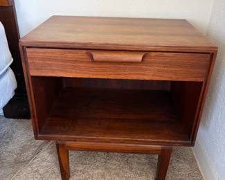 Vintage MCM Nightstand -Set of 2  (purchased in Denmark, 1960s)