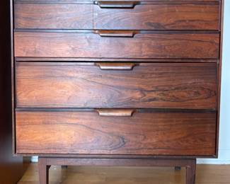 Vintage MCM Highboy Dresser - there is a matching lowboy (purchased in Denmark, 1960s)