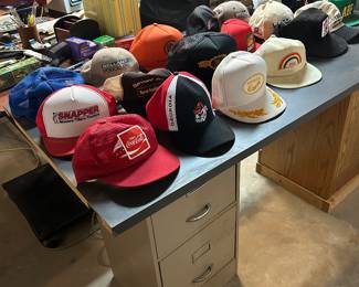 Vintage hats , located in basement 