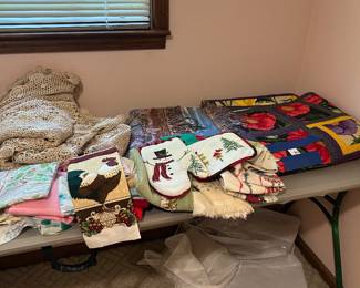 One Hand Made Quilt left 