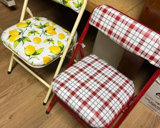 Child’s folding chairs