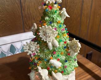 Vintage ceramic Christmas tree