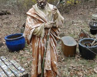 Fiberglass life size Jesus or Joseph