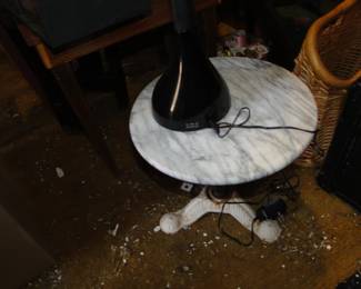 Marble top table
