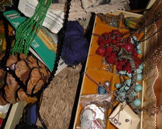 Costume jewelry some sterling